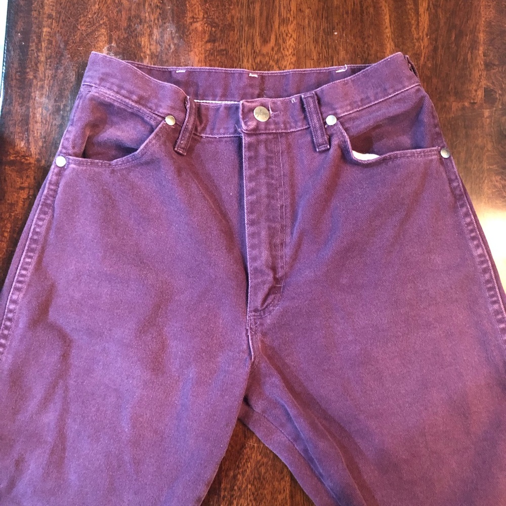 wrangler women’s purple jeans